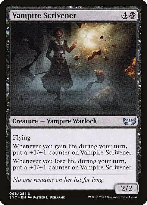 Vampire Scrivener — Streets of New Capenna