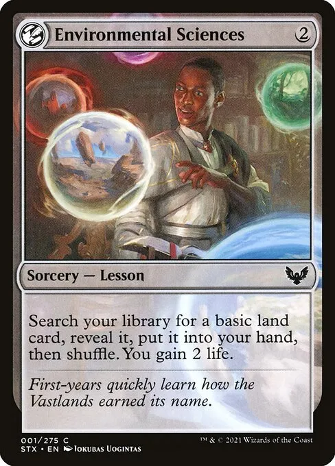 Environmental Sciences — Strixhaven: School of Mages