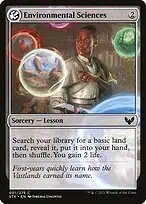 Environmental Sciences — Strixhaven: School of Mages