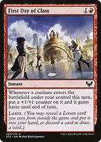 First Day of Class — Strixhaven: School of Mages