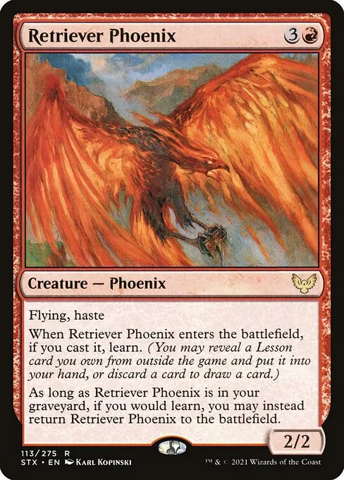Retriever Phoenix — Strixhaven: School of Mages
