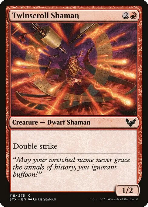 Twinscroll Shaman — Strixhaven: School of Mages