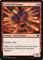 Twinscroll Shaman — Strixhaven: School of Mages