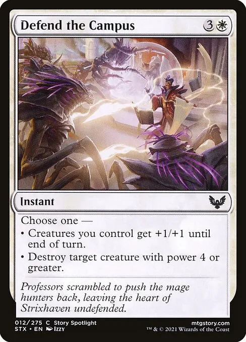 Defend the Campus — Strixhaven: School of Mages