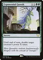 Exponential Growth — Strixhaven: School of Mages