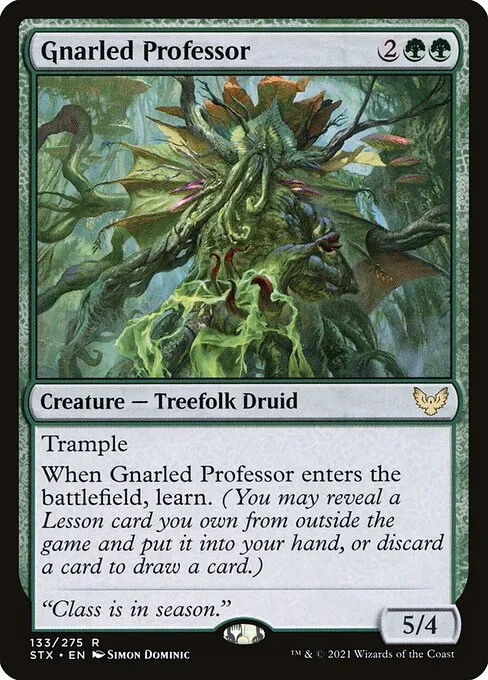Gnarled Professor — Strixhaven: School of Mages