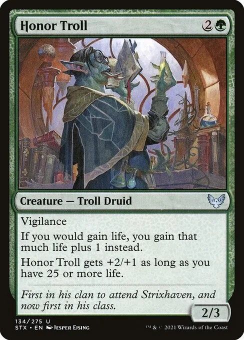 Honor Troll — Strixhaven: School of Mages