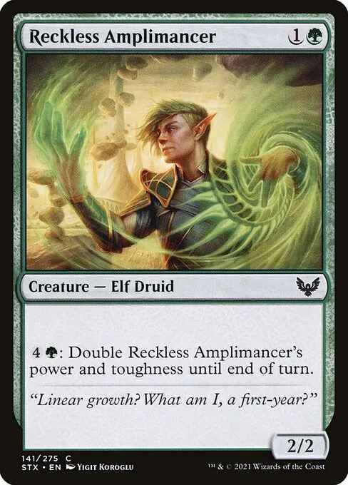 Reckless Amplimancer — Strixhaven: School of Mages