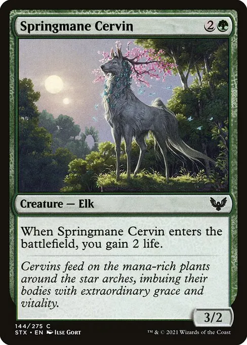 Springmane Cervin — Strixhaven: School of Mages