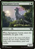 Springmane Cervin — Strixhaven: School of Mages