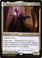 Extus, Oriq Overlord // Awaken the Blood Avatar — Strixhaven: School of Mages