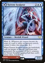 Torrent Sculptor // Flamethrower Sonata — Strixhaven: School of Mages