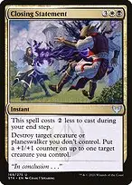 Closing Statement — Strixhaven: School of Mages
