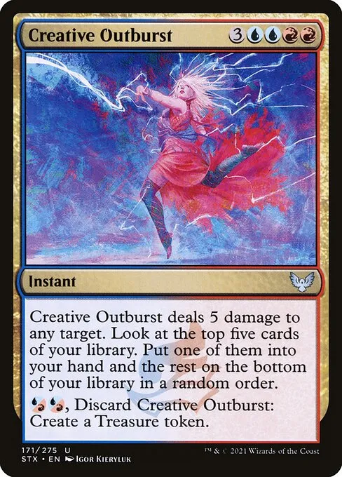 Creative Outburst — Strixhaven: School of Mages