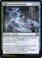 Fractal Summoning — Strixhaven: School of Mages