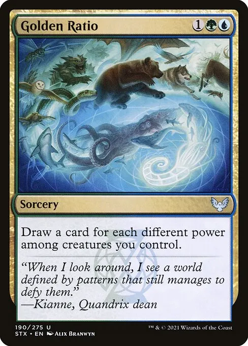 Golden Ratio — Strixhaven: School of Mages
