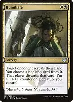 Humiliate — Strixhaven: School of Mages