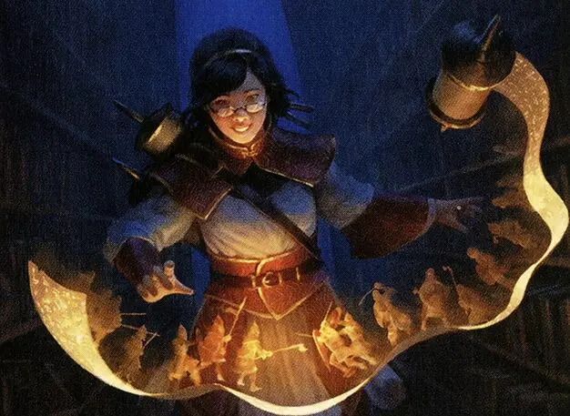 Art detail — Lorehold Apprentice