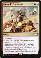 Lorehold Command — Strixhaven: School of Mages
