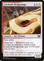 Lorehold Pledgemage — Strixhaven: School of Mages