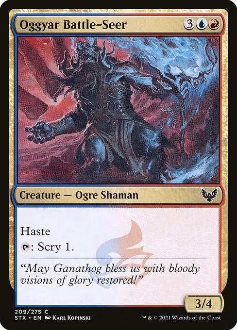 Oggyar Battle-Seer — Strixhaven: School of Mages