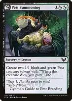 Pest Summoning — Strixhaven: School of Mages
