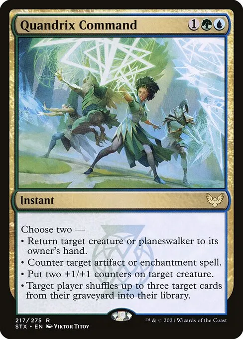 Quandrix Command — Strixhaven: School of Mages