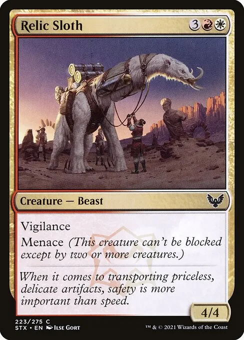 Relic Sloth — Strixhaven: School of Mages