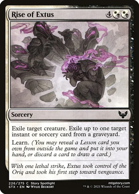 Rise of Extus — Strixhaven: School of Mages