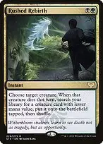 Rushed Rebirth — Strixhaven: School of Mages
