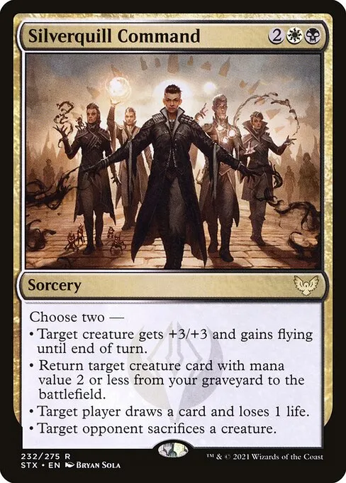 Silverquill Command — Strixhaven: School of Mages