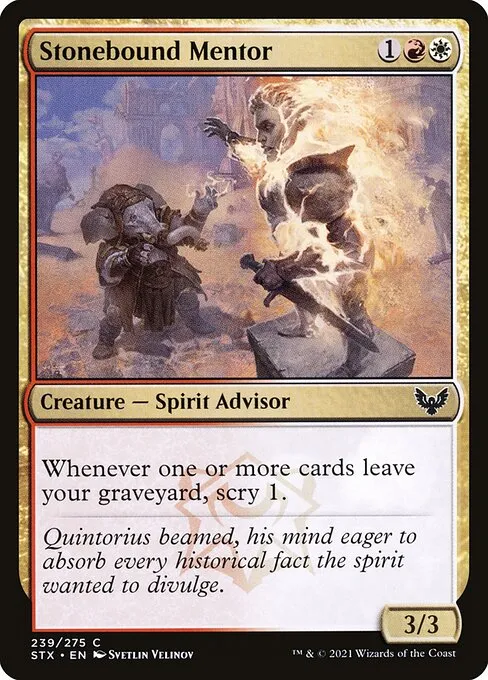 Stonebound Mentor — Strixhaven: School of Mages
