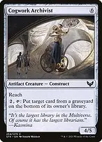 Cogwork Archivist — Strixhaven: School of Mages
