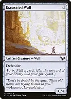 Excavated Wall — Strixhaven: School of Mages
