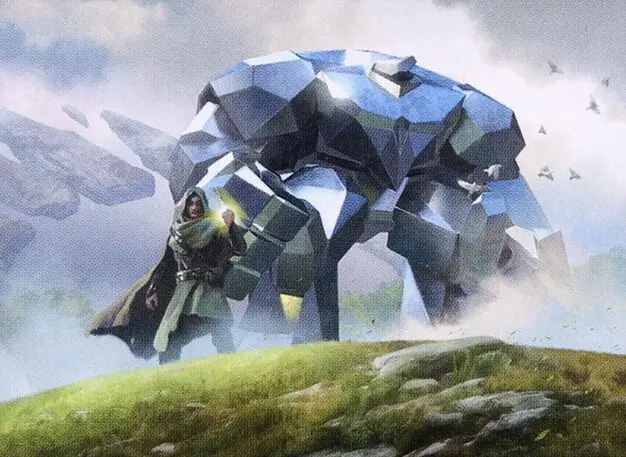 Art detail — Reflective Golem