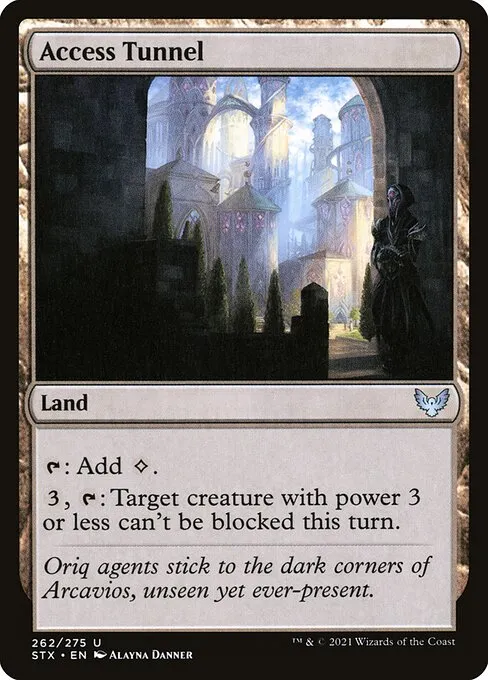 Access Tunnel — Strixhaven: School of Mages
