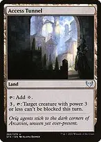 Access Tunnel — Strixhaven: School of Mages