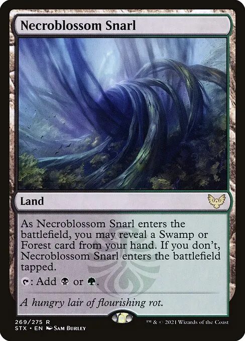 Necroblossom Snarl — Strixhaven: School of Mages