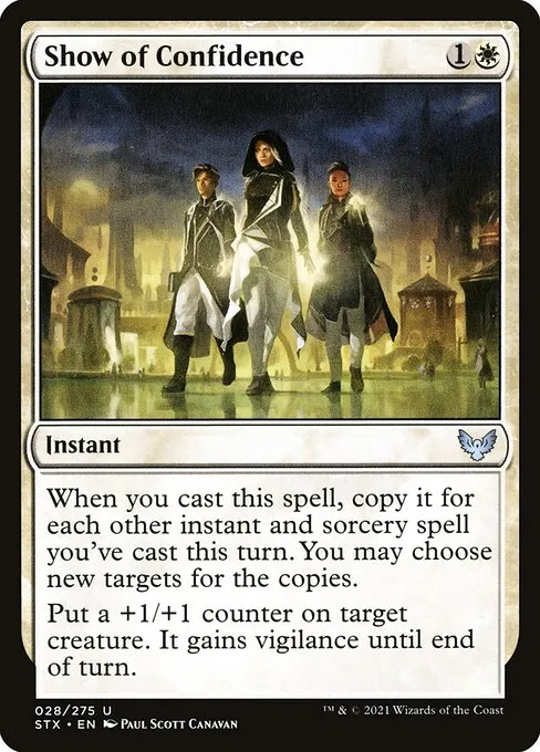 Show of Confidence — Strixhaven: School of Mages