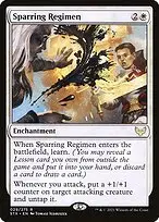 Sparring Regimen — Strixhaven: School of Mages