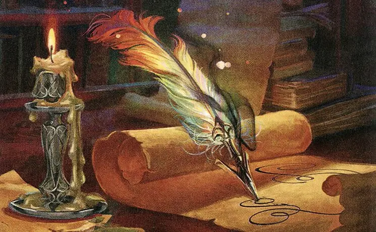 Art detail — Poet's Quill