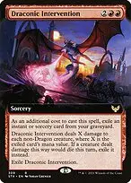 Draconic Intervention — Strixhaven: School of Mages