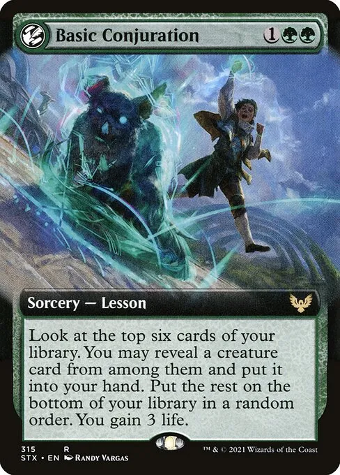 Basic Conjuration — Strixhaven: School of Mages