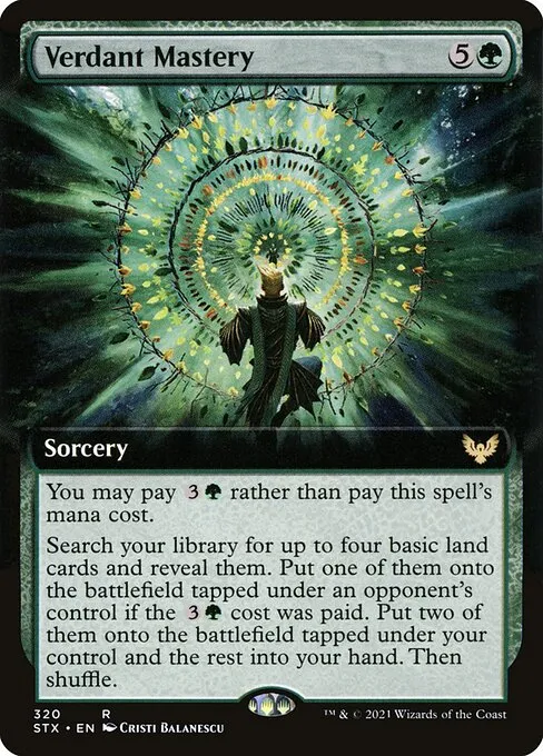 Verdant Mastery — Strixhaven: School of Mages
