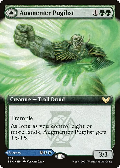 Augmenter Pugilist // Echoing Equation — Strixhaven: School of Mages
