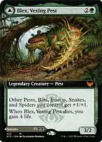 Blex, Vexing Pest // Search for Blex — Strixhaven: School of Mages