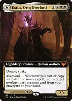 Extus, Oriq Overlord // Awaken the Blood Avatar — Strixhaven: School of Mages