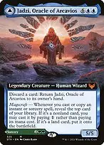 Jadzi, Oracle of Arcavios // Journey to the Oracle — Strixhaven: School of Mages