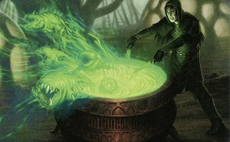 Art detail — Pestilent Cauldron // Restorative Burst