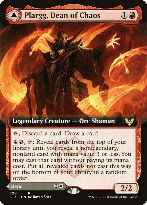 Plargg, Dean of Chaos // Augusta, Dean of Order — Strixhaven: School of Mages